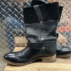 Mexx Black Leather Boots